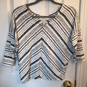 Anthropologie 3/4 sleeve blouse
